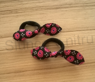 Mašle do vlasů s gumičkou (H74)