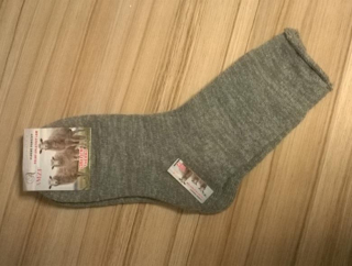 Ovčí vlněné zdravotní thermo ponožky vel. 39–42 (K38)
