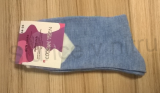 Dívčí bavlněné ponožky vel.34-36 (W47)