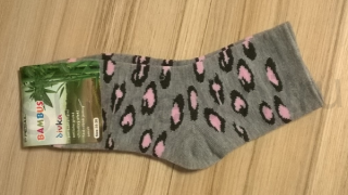 Dívčí bambusové zdravotní  ponožky vel.35-38 (W62)