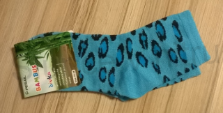 Dívčí bambusové zdravotní  ponožky vel.35-38 (W66)