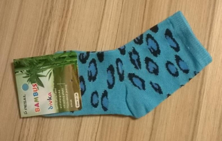 Dívčí bambusové zdravotní ponožky – vel. 31–34 (W68)
