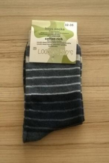 Chlapecké bavlněné  ponožky vel.32-35 (W82)