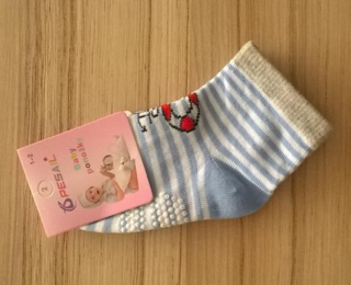Kojenecké protiskluzové ponožky s ABS - vel.1-2 (W105)