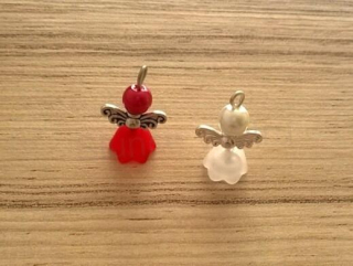 Andílek pro štěstí - talisman - 1 pár (H84)