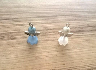 Andílek pro štěstí - talisman - 1 pár (H86)