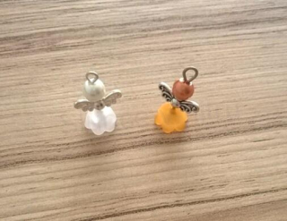 Andílek pro štěstí - talisman - 1 pár (H87)