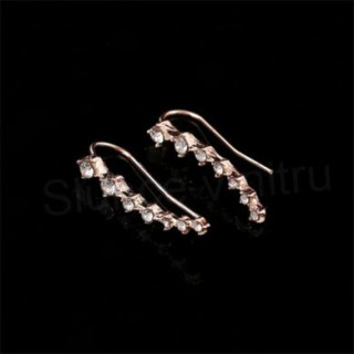 Netradiční náušnice Tribal s kamínky (BB132)