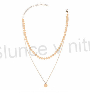 Řetízkový dvojitý náhrdelník (BD90)