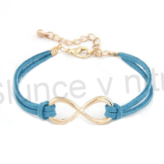 Kožený náramek Nekonečno (BC217)