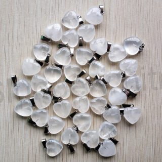 Přívěšek Křišťál srdce (X84)