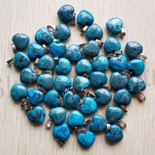 Přívěšek Onyx srdce (X88)