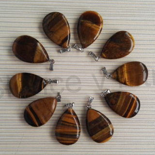 Přívěšek Tygří oko kapka (X93)