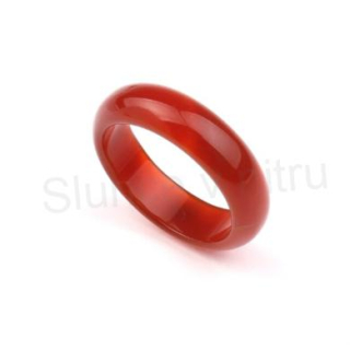 MinMinerální prsten z karneolu – velikost 56 (X113)