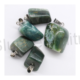 Přívěšek Achát mechový (X150)