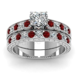 Snubní prsteny se zirkony CZ (BP208)