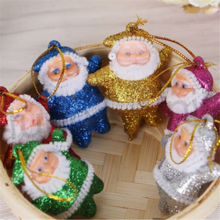 Mini přívěsky Vánoční motiv,Talismany Panáčkové více barev (E32)