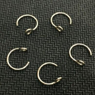 Piercing do nosu z chirurgické oceli 8 mm (BB173)