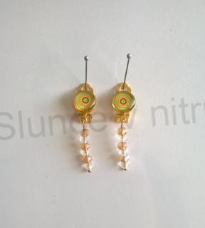 Náušnice klipsy swarovski element (BB188)