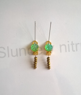 Náušnice klipsy swarovski elements (BB191)