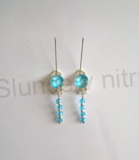 Náušnice klipsy swarovski elements (BB192)