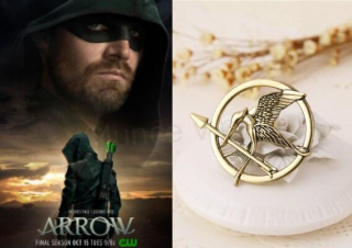  Brož - jako Logo, znak Arrowa (HB6)