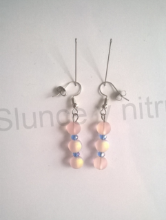 Náušnice swarovski elements z chirurgické oceli(BB228)