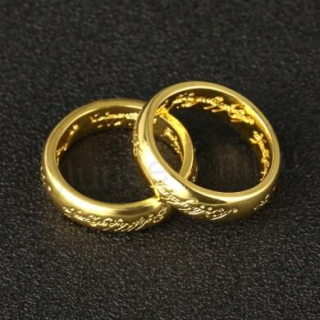 Prsten - Pán prstenů  pozlacený (BP10)