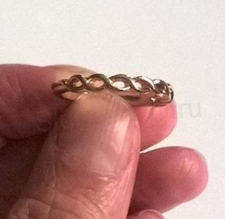 Romantický prsten s ozdobami – více velikostí (BP273)