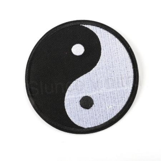 Samolepicí nSamolepicí nažehlovací nášivka – jin jang (C226)