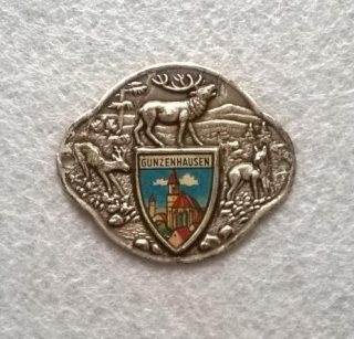 Turistický štítek na hůl – Gunzenhausen (MB6)