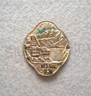 Turistický štítek na hůl - Jungfrau joch- 454 m (MB11)