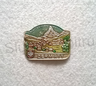 Turistický štítek na hůl - Zermatt - Matterhorn 4405 m (MB25)