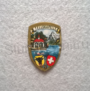 Turistický štítek na hůl -Tellskapelle (MB26)