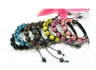 Resin náramek shamballa (BC404)