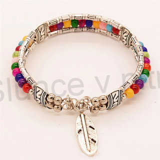 Tibecký náramek barevný (BC406)