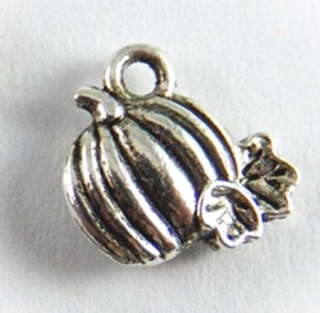 Přívěšek Dýně - 10 x 11Přívěsek Dýně – 10 × 11 mm, platina (AA202)  