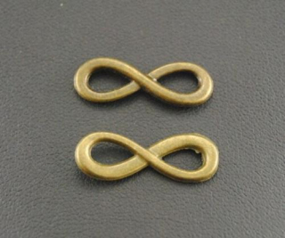 Přívěsek nekonečno – 8 × 23 mm (AA208)