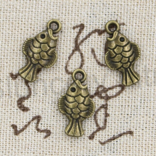 Přívěsek Ryba - 10 x 19 mm (AA213)