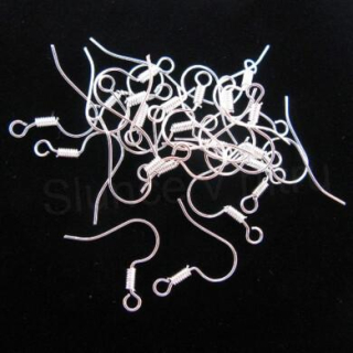 Afroháček chirurgická ocel 17 mm, 5 párů (AA235)