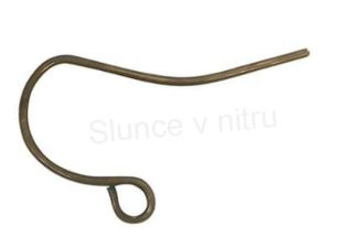 Afroháček jednoduchý chirurgická ocel 14 x 22 mm, 1 pár (AA239)