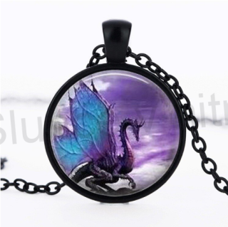 Náhrdelník s přívěškem Draka (BD153)