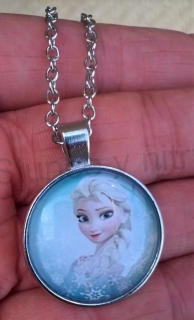 Náhrdelník s přívěškem Elsa, ledové království (BD174)