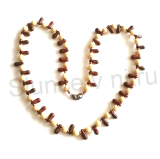 Náhrdelník perličkový, starožitný (BD193)