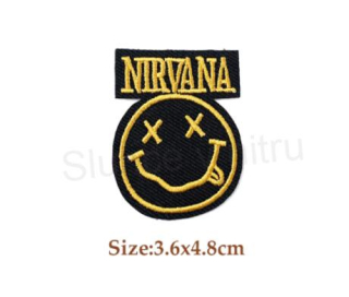 Nášivka Nirvana smiley (C243)