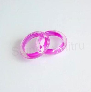 Prsten barevný z pryskyřice – 18,7 mm (BP200) 