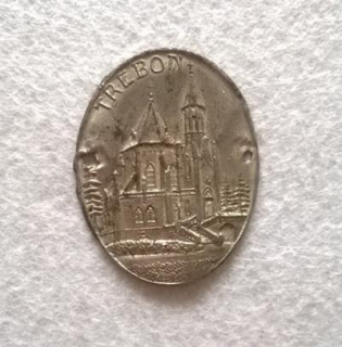 Turistický štítek na hůl – Třeboň (MB36)