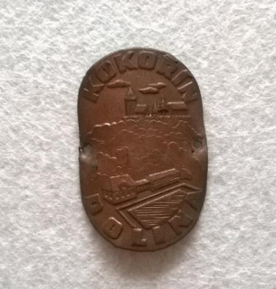 Turistický štítek na hůl – Kokořín Dolina (MB41)