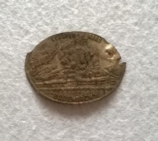 Turistický štítek na hůl – Bodenbach (MB42)