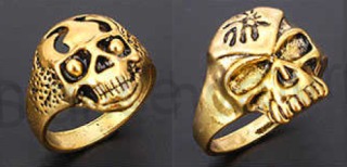 Pánský originální prsten s lebkou - 18,5 mm (BP278)